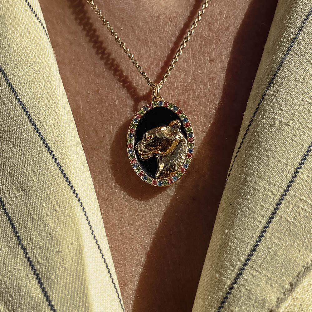 Collier médaillon - ALEXANDRIE