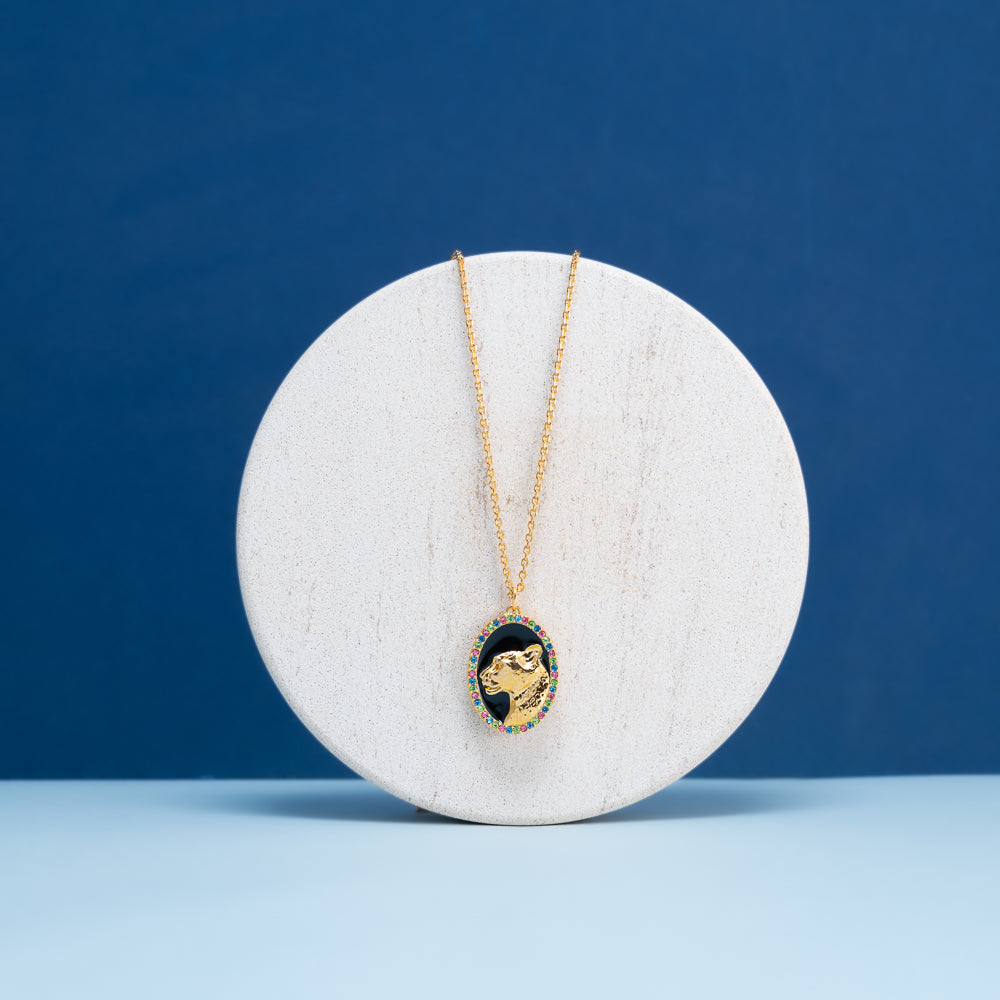 Collier médaillon - ALEXANDRIE