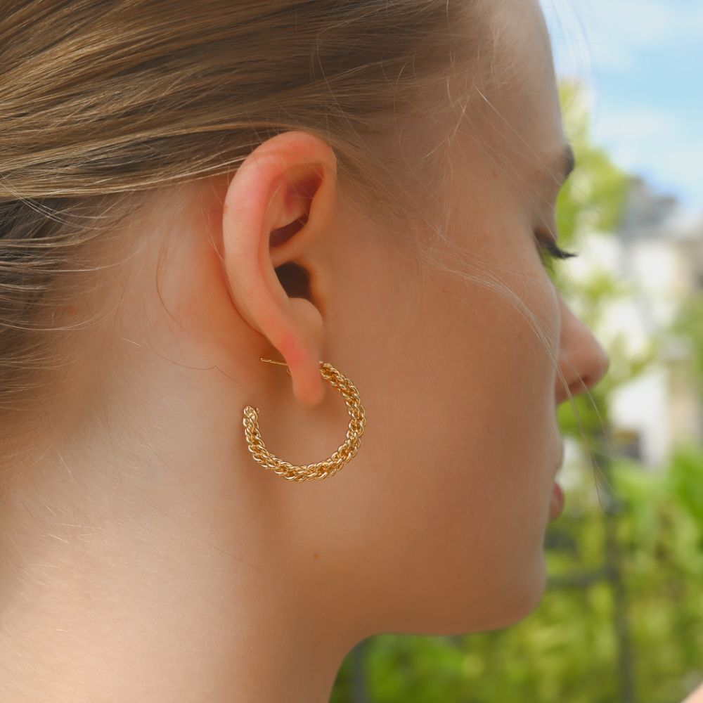 Boucles d'oreilles - TANGO - créoles